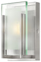 Hinkley Latitude Bath Single Light Vanity, Brushed Nickel