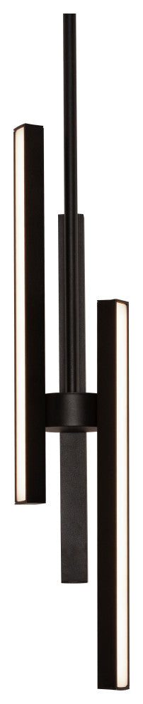 Indra 4" LED Pendant, Black