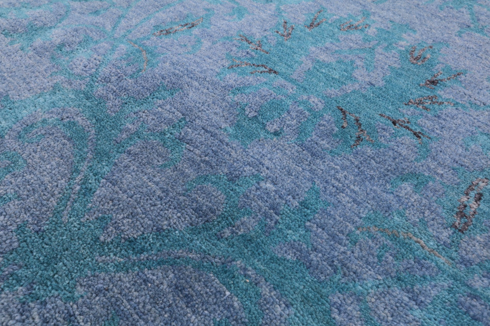 4' 2" X 6' 1" William Morris Hand-Knotted Wool Rug Q5891