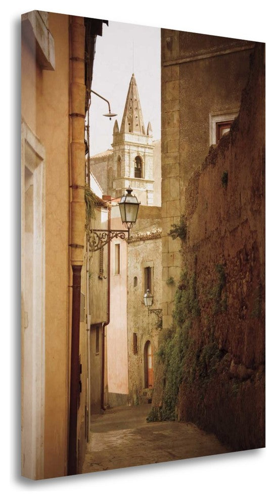 "Forza Dargo Alleyway I" By Heather Jacks, Giclee Print on Gallery Wrap Canvas