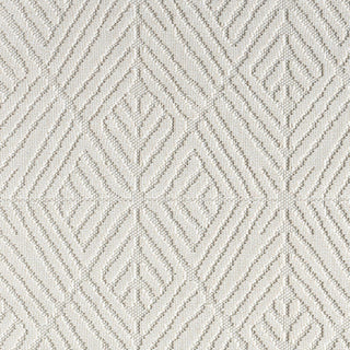 Nimes Diamond Mirage Area Rug, Ivory, 7'10"x9'10"