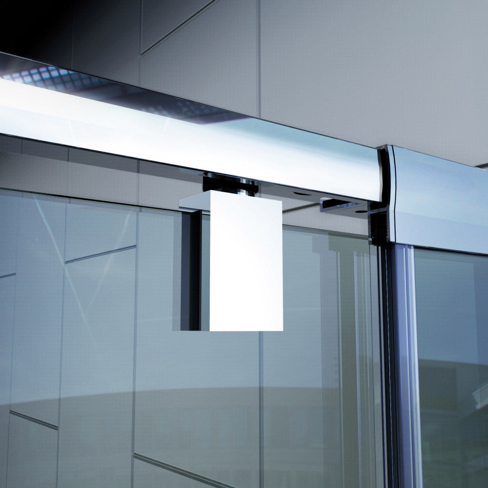 DreamLine Flex 28-32"x 72" Pivot Shower Door, Chrome