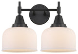 INNOVATIONS LIGHTING 447-2W-BK-G71-LED Caden 2 Light 17 inch Bath Vanity Light