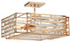 Minka Metropolitan, N7727-710, Ruxton Hall, 8 Lightng Semi Flush