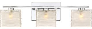 Westcap 3-Light Bath Vanity, Polished Chrome