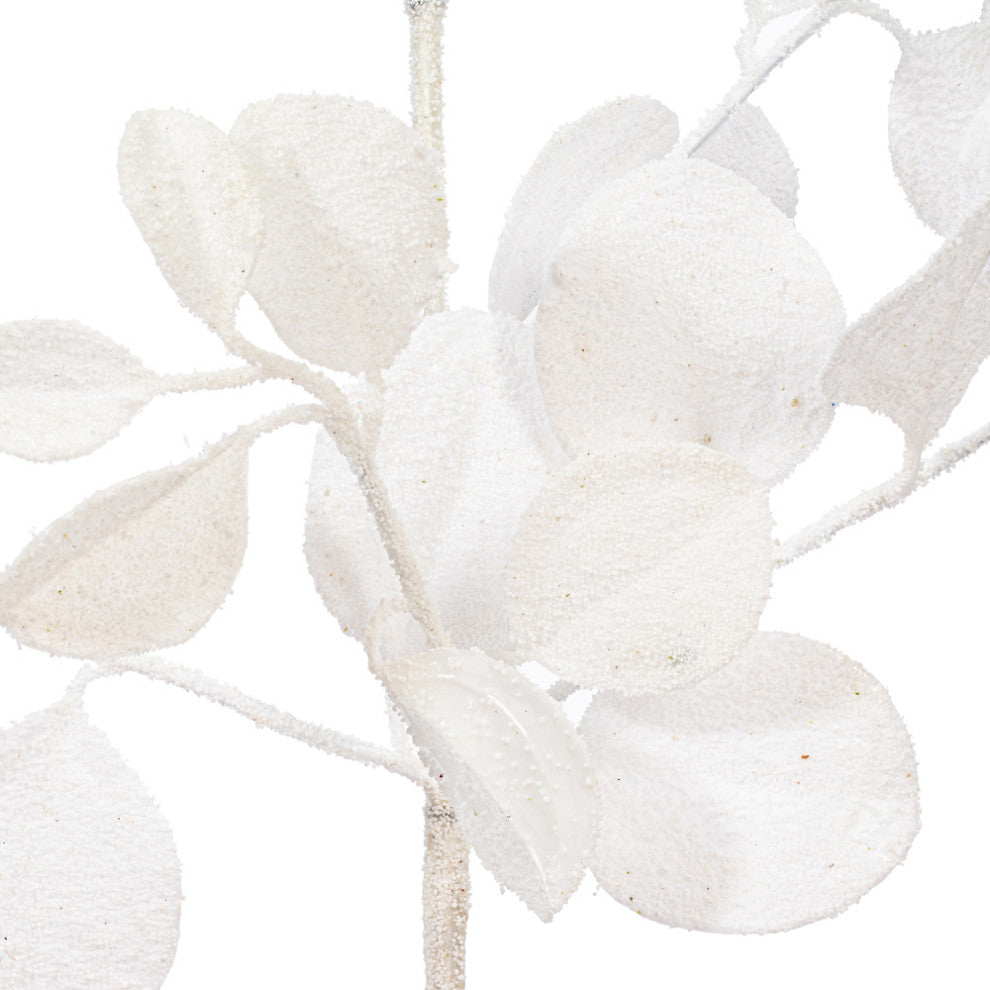 Vickerman 25" White Artificial Dogwood Snowy Spray, 3 per bag.