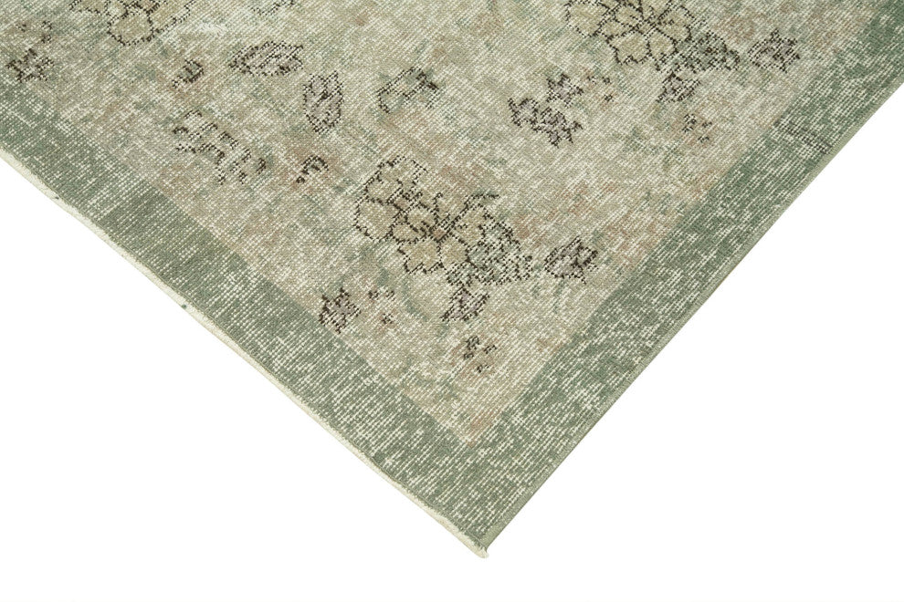 Rug N Carpet - Handwoven Turkish 3' 1'' x 6' 3'' Distressed Overdyed Rug