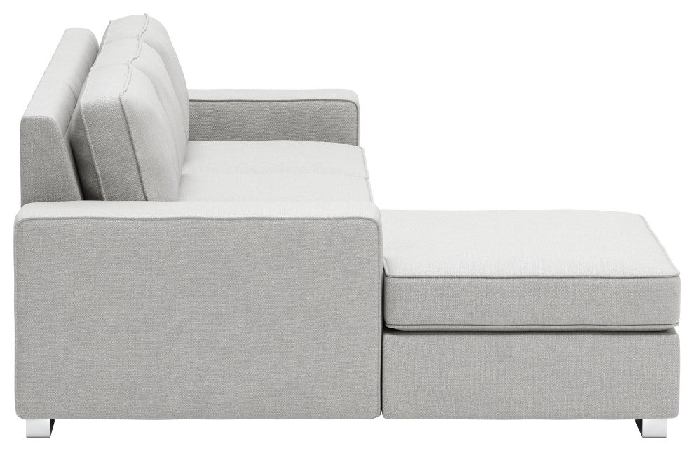 Brickell Sectional Light Gray