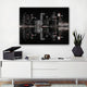 Night in the City'' Canvas Wall Decor