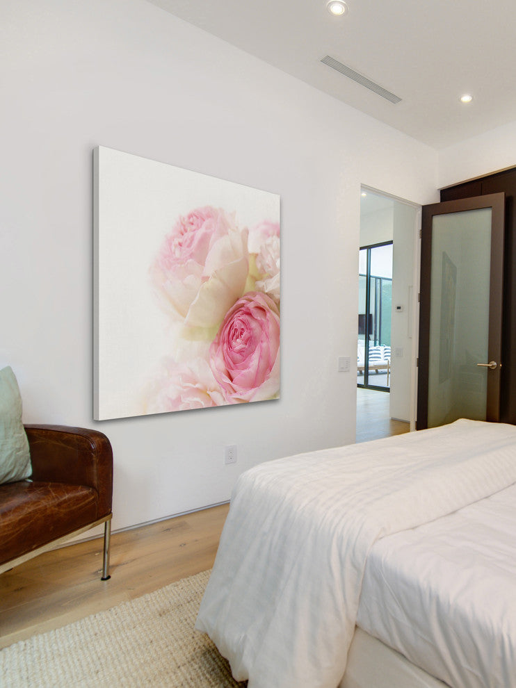 Marmont Hill, "Roses" by Sylvia Cook Painting Print on Wrapped Canvas, 48x48
