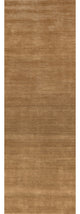 Arrel Speckled Wool-Blend Area Rug, Wheat 2' 6" x 12'