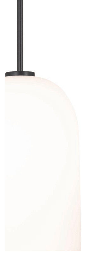 Capital Lighting 348811 Lawson 9"W Mini Pendant - Matte Black