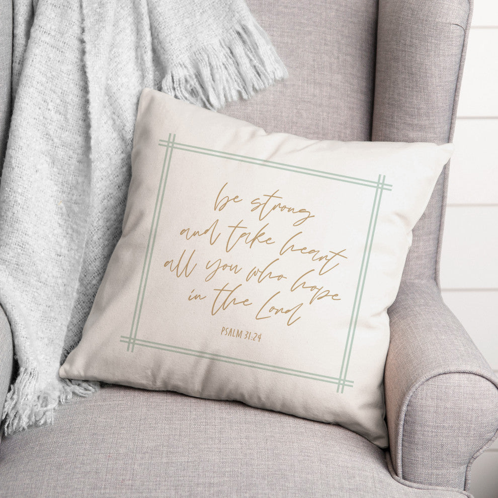 Take Heart 18x18 Spun Poly Pillow