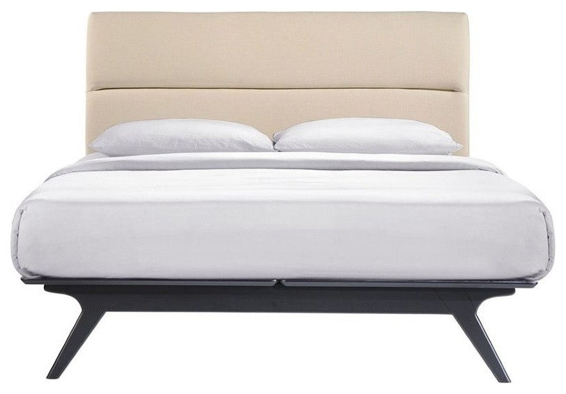 Addison Full Bed, Black Beige