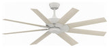 Fanimation Levon Custom-KIT-52 Levon Custom 52" 8 Blade Indoor / - Matte White