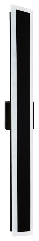 Malibu LED Integrated Black Outdoor Wall Light