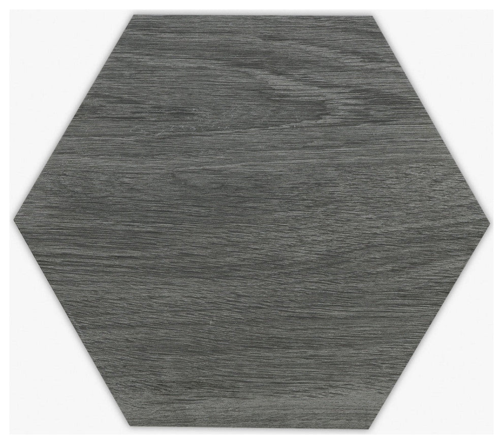 Atlas Gris Matte 10" Hexagon Porcelain Tile