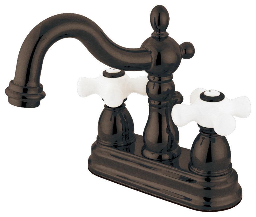 Kingston Brass 4" Centerset Bathroom Faucet, Oil Rubbed Bronze
