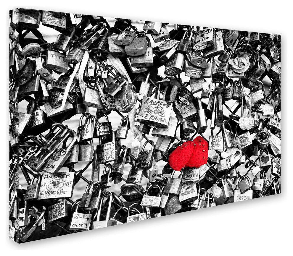 Philippe Hugonnard ''Love Locks'' Canvas Art, 16x24