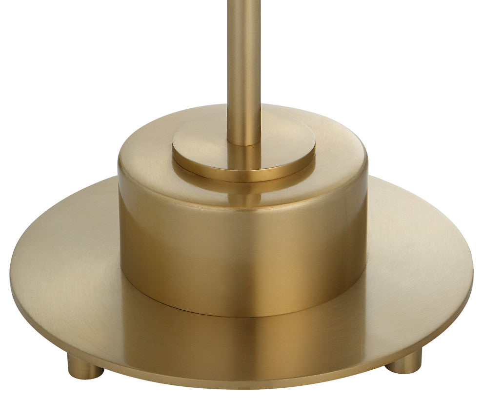 Uttermost Prominence Brass floor lamp