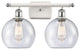 Innovations Lighting 516-2W-WPC-G124-8 Athens 2 Light 16" Bath Vanity Light