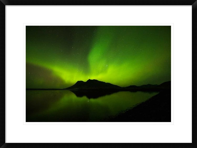 "Vikivaki" Framed Digital Print by Brin Ingibergsson-Bragi, 30x22"