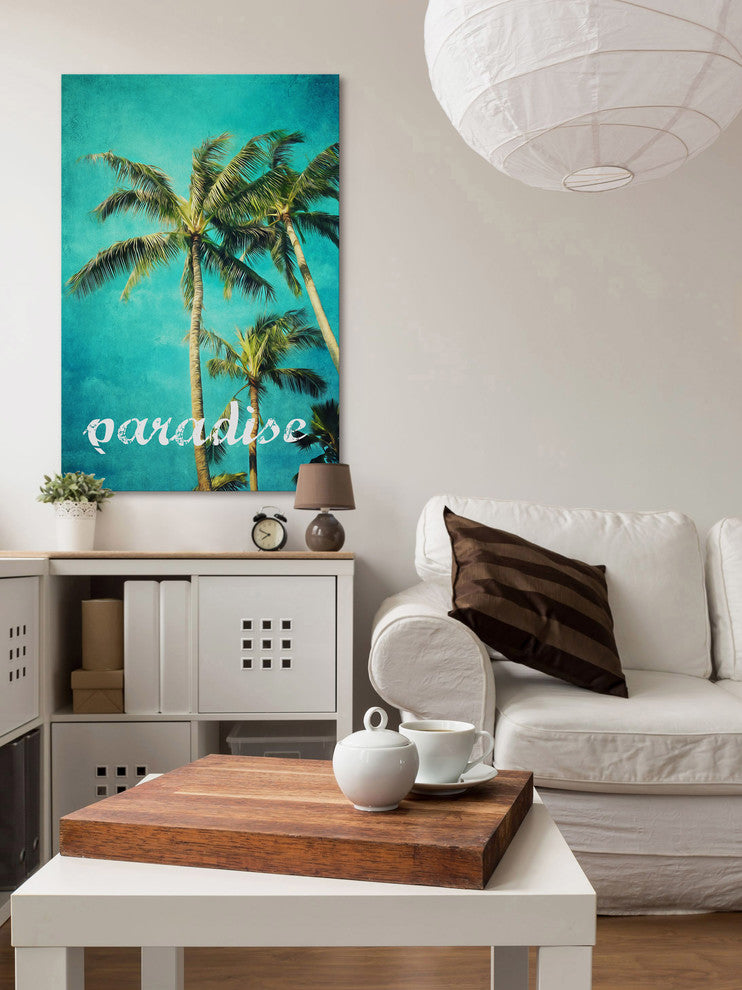 Marmont Hill, "Paradise" by Sylvia Cook Painting Print on Wrapped Canvas, 20x30