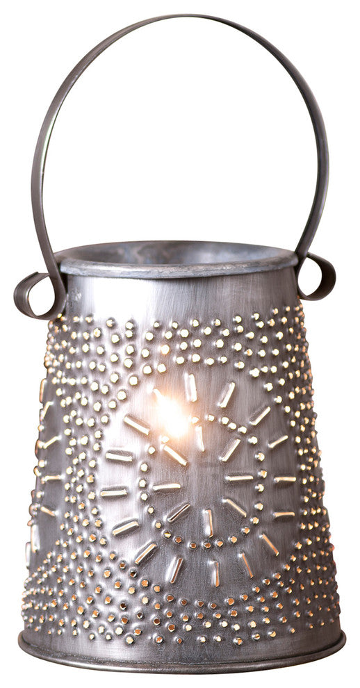 Original Wax Melter in Antique Tin