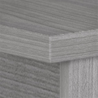 Studio C 72W x 24D Credenza Desk in Platinum Gray - Engineered Wood