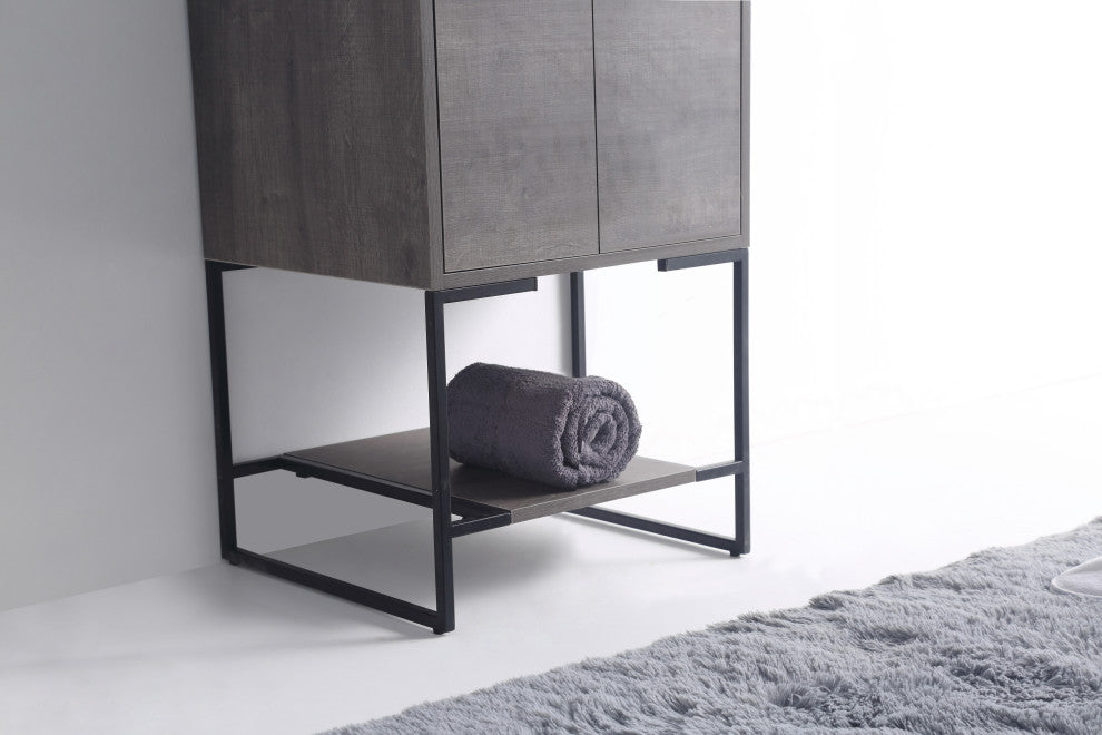 Urbania Vanity Set, Gray, 20", Single Sink