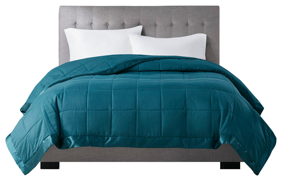 Madison Park All-Seaon 3M Scotchgard Moisture Management Blanket, Teal, King