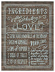 "Ingredients For Life III" Digital Paper Print by Mary Urban, 38"x50"
