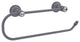 Carolina Crystal Wall Mounted Paper Towel Holder, Matte Gray