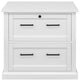 Modern Wood Lateral File Office Lateral File Storage Fully Assembled White