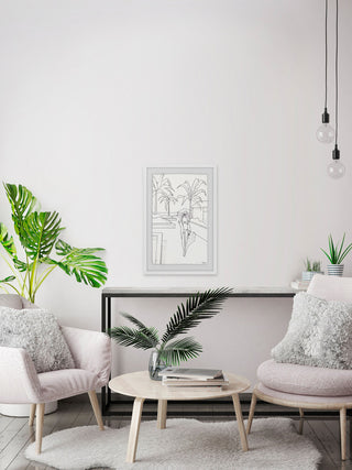 "Way to Chill" Framed Painting Print, 12"x18"