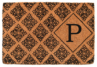 Regency Monogram Doormat, 24"x36"x1.5", P