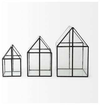 Sikes, Small, 6Lx6Wx10H Glass Terrarium