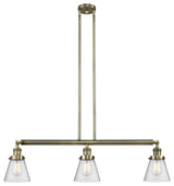 Innovations Lighting 213-Ab-S-G64 3 Light Island Light