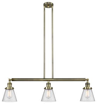 Innovations Lighting 213-Ab-S-G64 3 Light Island Light