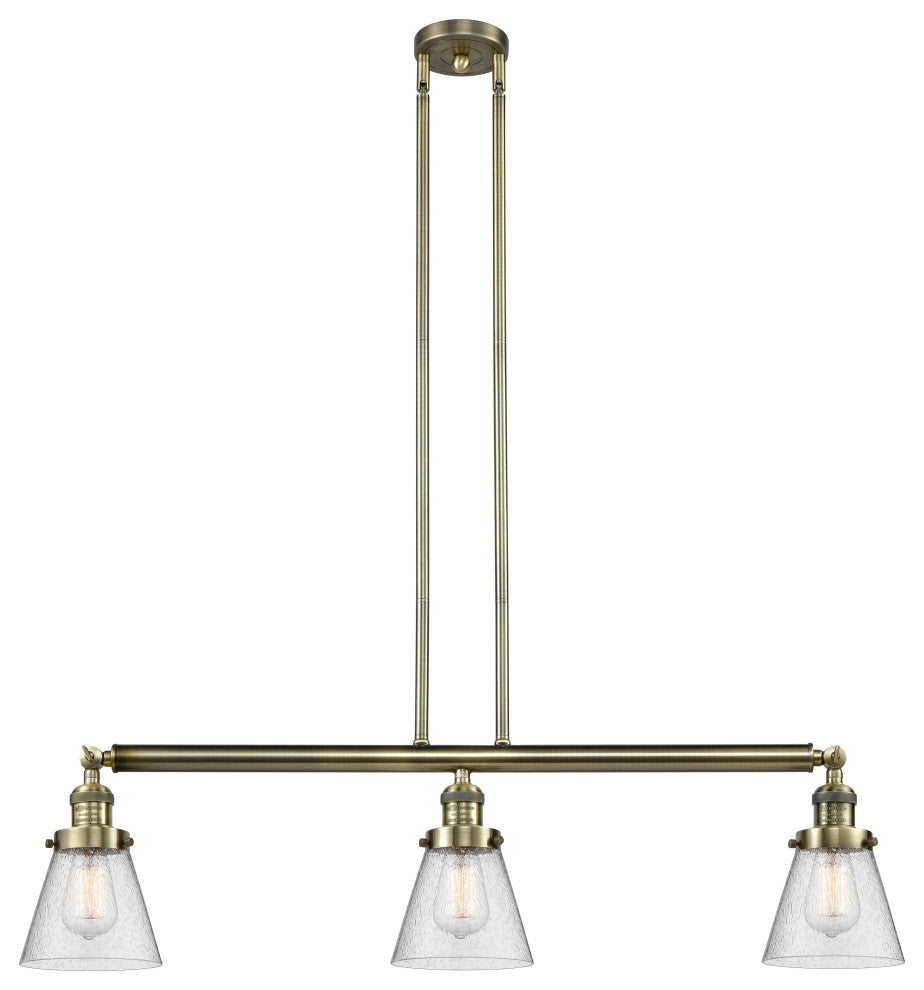 Innovations Lighting 213-Ab-S-G64 3 Light Island Light
