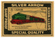 "Silver Arrow Safety Matches" Digital Paper Print by Phillumenart, 38"x26"