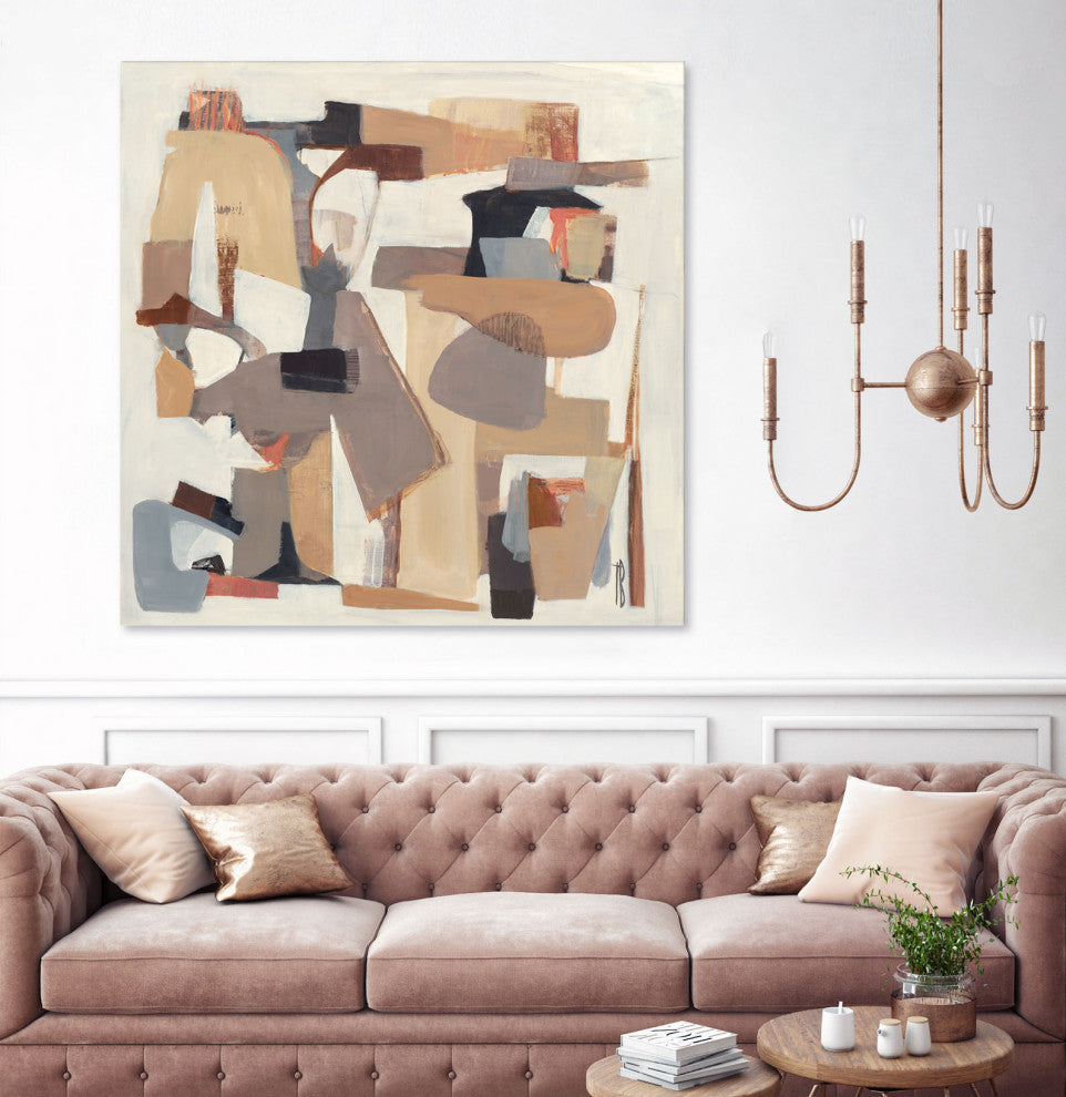 Neutrality - 72 x 72 by Terri Burris