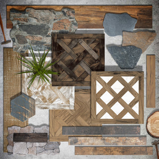 Kings Forest Lattice Calcatta Mix Ceramic Floor and Wall Tile