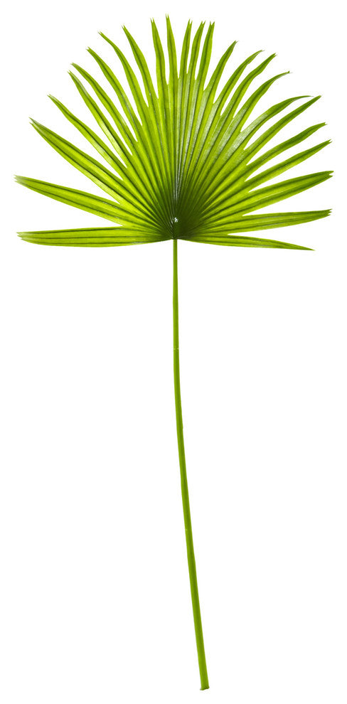 Nearly Natural 33'' Fan Palm Artificial Spray Plant (Set of 6)