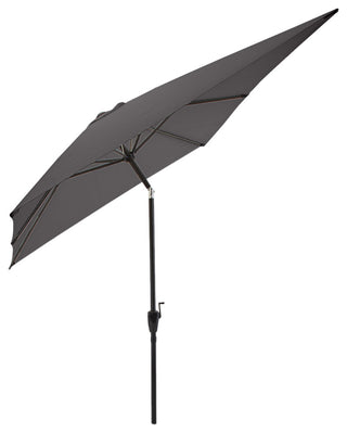 Pure Garden 10' Rectangular Patio Umbrella, Gray