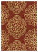 "Kolam Pattern II" Digital Paper Print by Daphne Brissonnet, 20"x26"