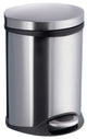 Pedal Bin Stainless Steel, Brushed, 6 Liter