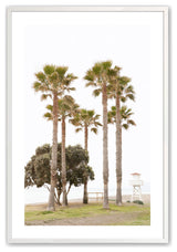 Opaque White 11" x 14" Serene Ambience Framed Print