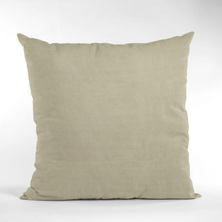 Oyster Solid Shiny Velvet Luxury Throw Pillow, Double sided 26"x26"