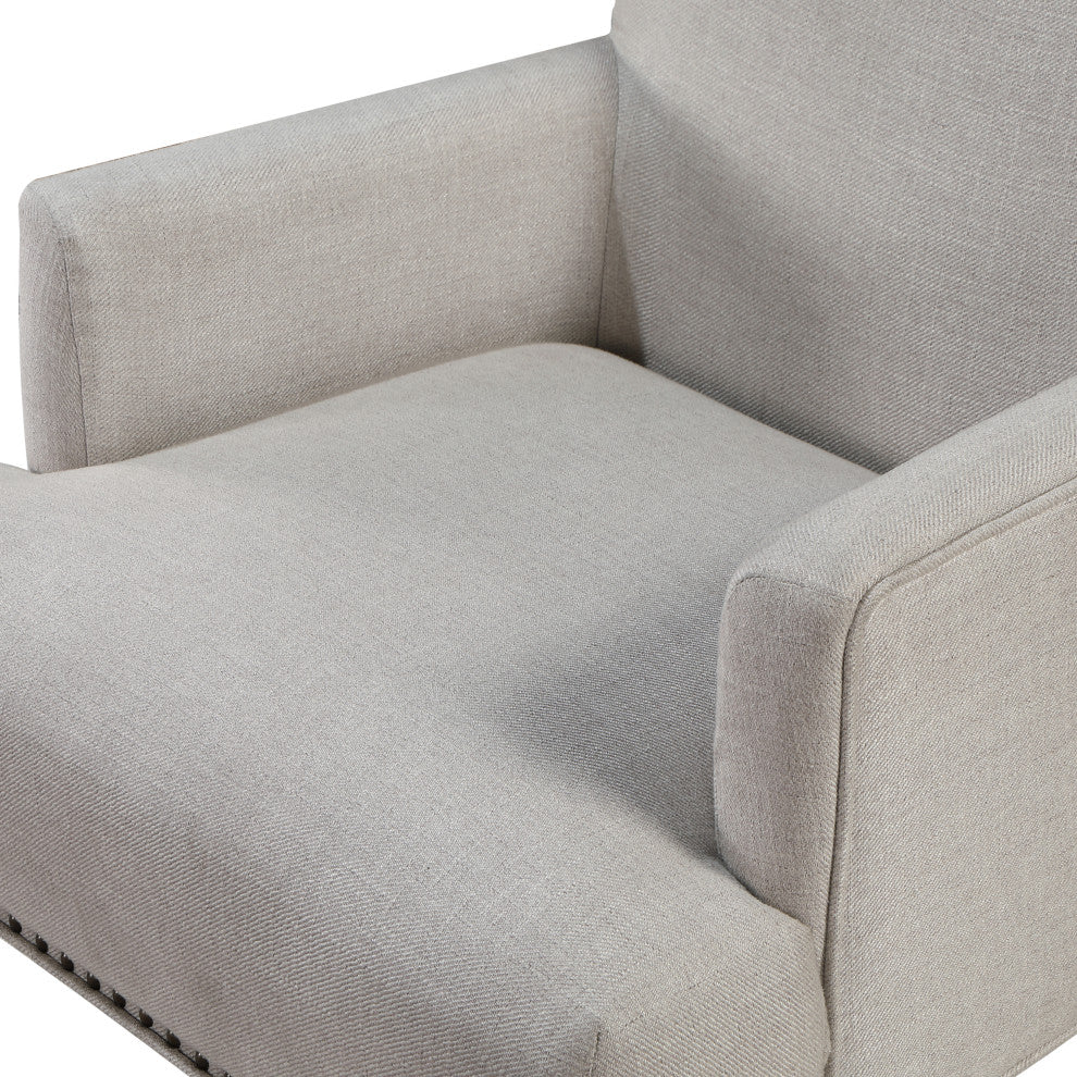 Anna Beige Arm Chair
